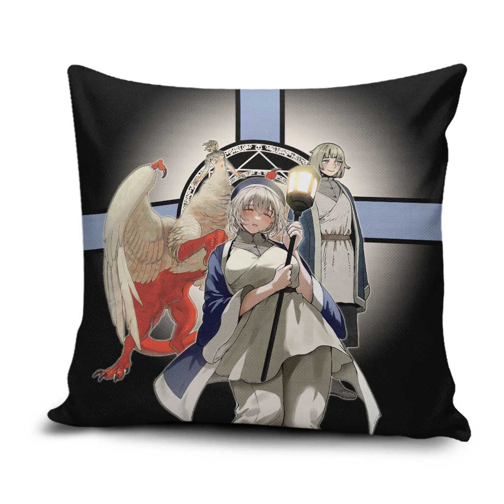 Falin Touden Lightbearer Pillow Cover Fantasy Anime Illustration Style