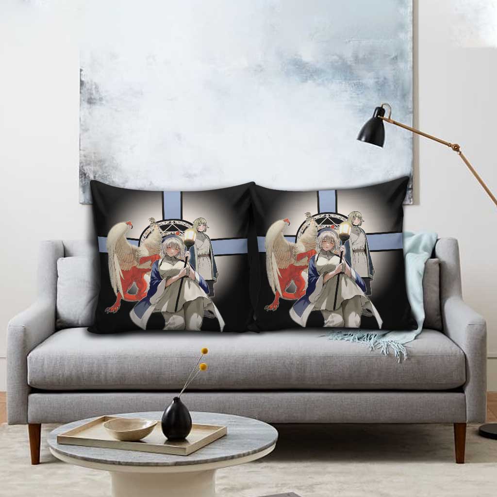 Falin Touden Lightbearer Pillow Cover Fantasy Anime Illustration Style