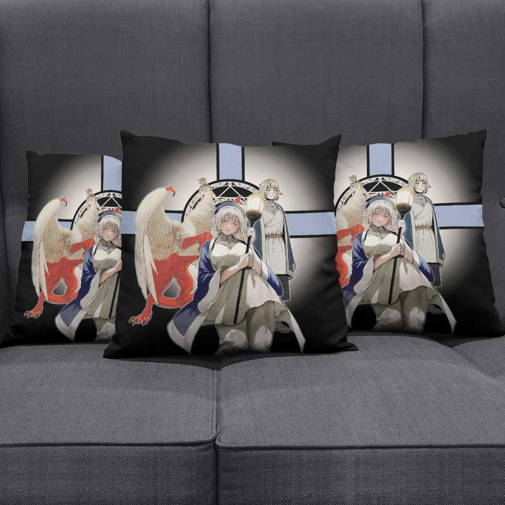Falin Touden Lightbearer Pillow Cover Fantasy Anime Illustration Style