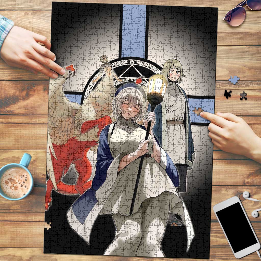 Falin Touden Lightbearer Puzzle Fantasy Anime Illustration Style