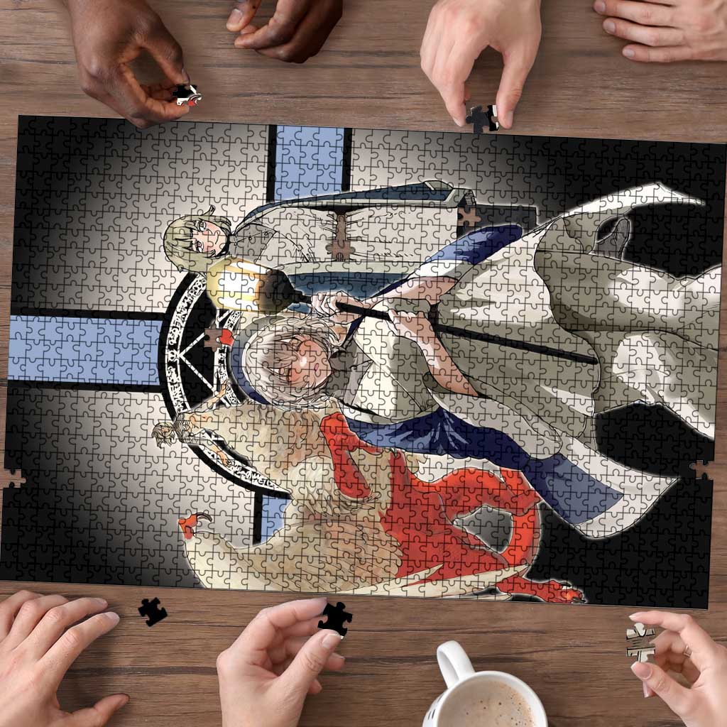 Falin Touden Lightbearer Puzzle Fantasy Anime Illustration Style