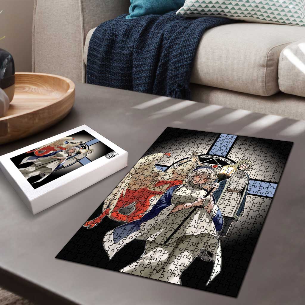 Falin Touden Lightbearer Puzzle Fantasy Anime Illustration Style