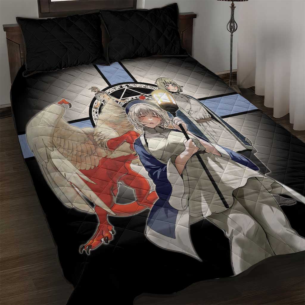 Falin Touden Lightbearer Quilt Bed Set Fantasy Anime Illustration Style