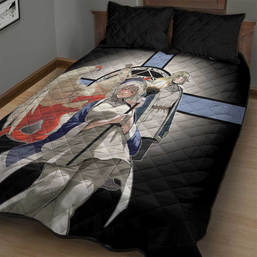 Falin Touden Lightbearer Quilt Bed Set Fantasy Anime Illustration Style