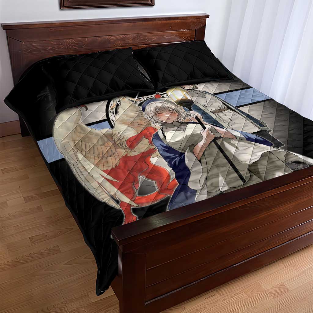 Falin Touden Lightbearer Quilt Bed Set Fantasy Anime Illustration Style