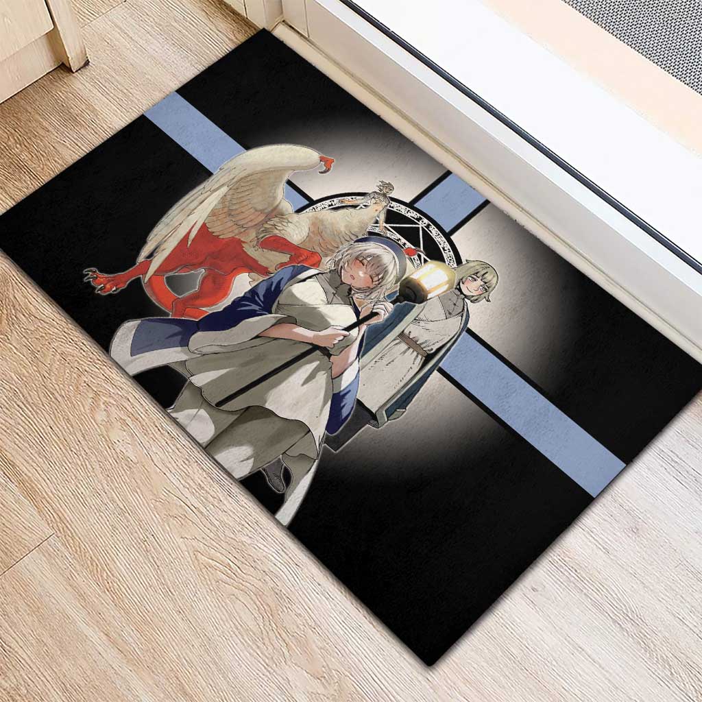 Falin Touden Lightbearer Rubber Doormat Fantasy Anime Illustration Style