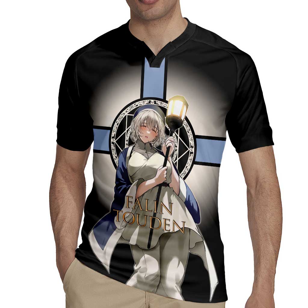 Falin Touden Lightbearer Rugby Jersey Fantasy Anime Illustration Style