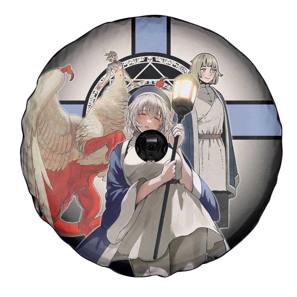 Falin Touden Lightbearer Spare Tire Cover Fantasy Anime Illustration Style