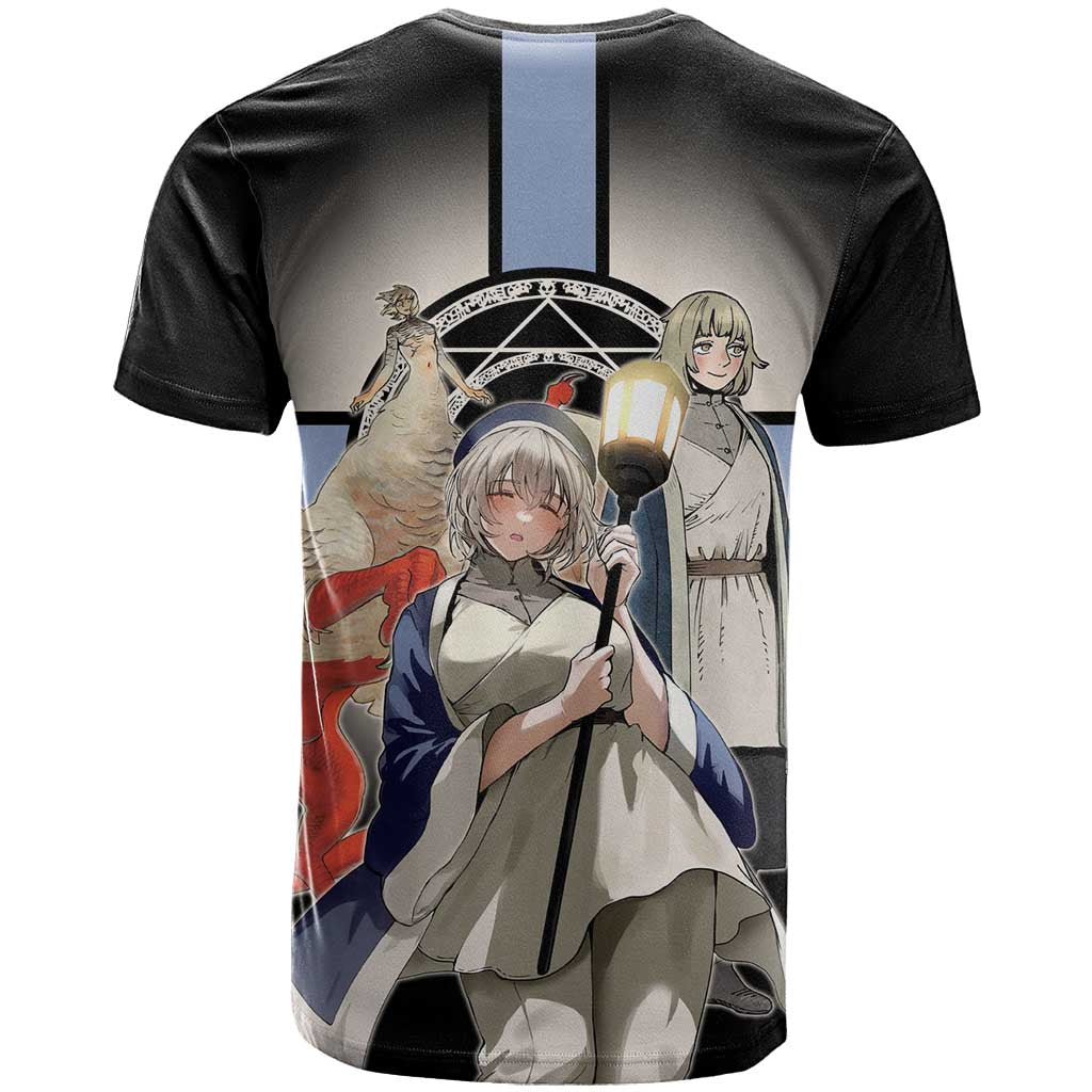 Falin Touden Lightbearer T Shirt Fantasy Anime Illustration Style
