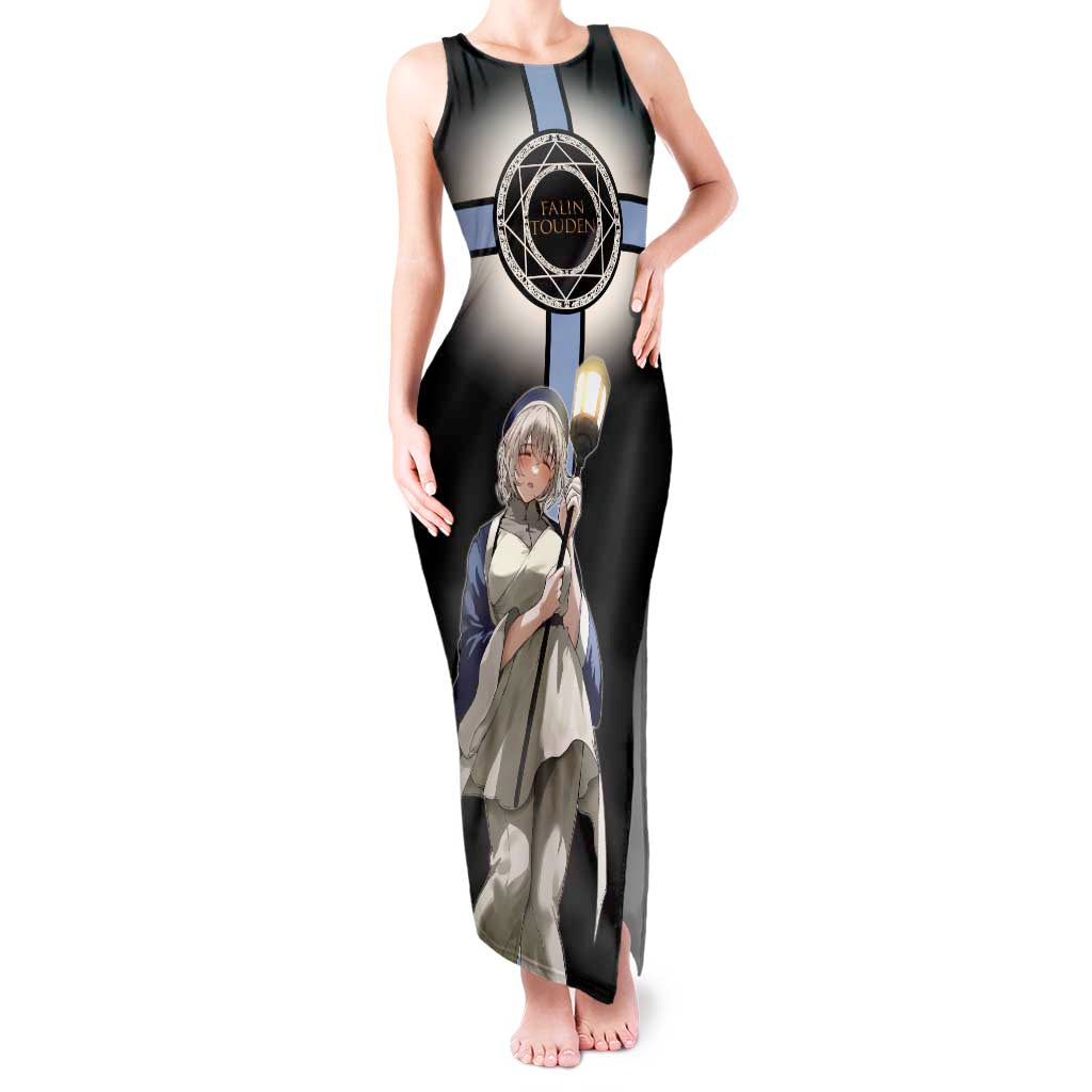 Falin Touden Lightbearer Tank Maxi Dress Fantasy Anime Illustration Style