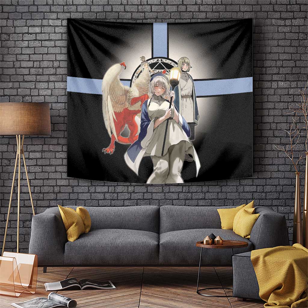 Falin Touden Lightbearer Tapestry Fantasy Anime Illustration Style