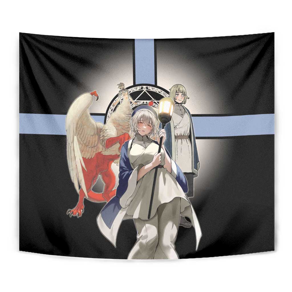 Falin Touden Lightbearer Tapestry Fantasy Anime Illustration Style