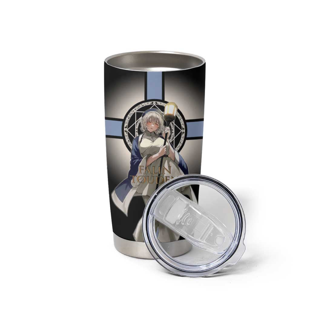Falin Touden Lightbearer Tumbler Cup Fantasy Anime Illustration Style