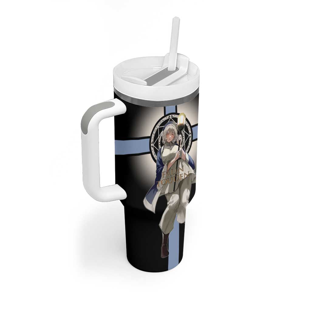 Falin Touden Lightbearer Tumbler With Handle Fantasy Anime Illustration Style