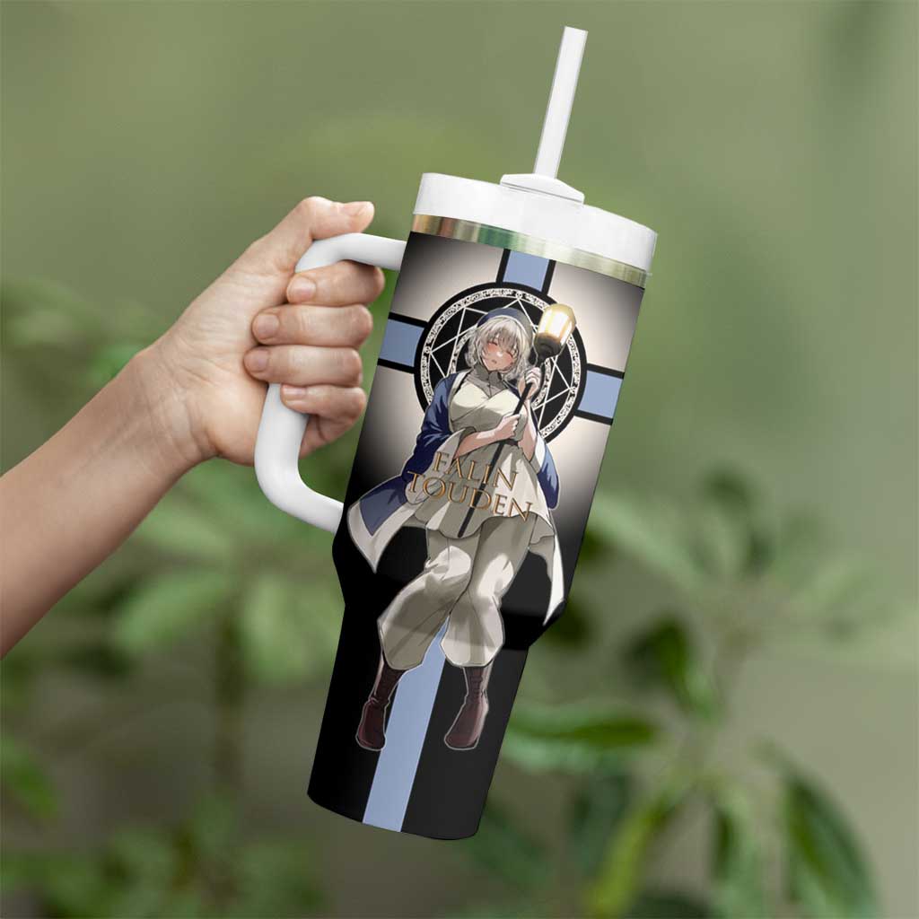 Falin Touden Lightbearer Tumbler With Handle Fantasy Anime Illustration Style