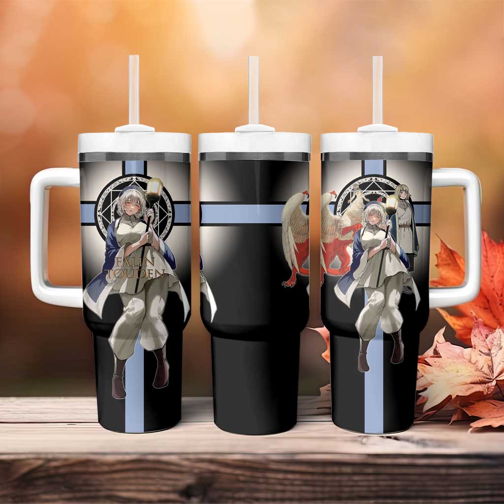 Falin Touden Lightbearer Tumbler With Handle Fantasy Anime Illustration Style