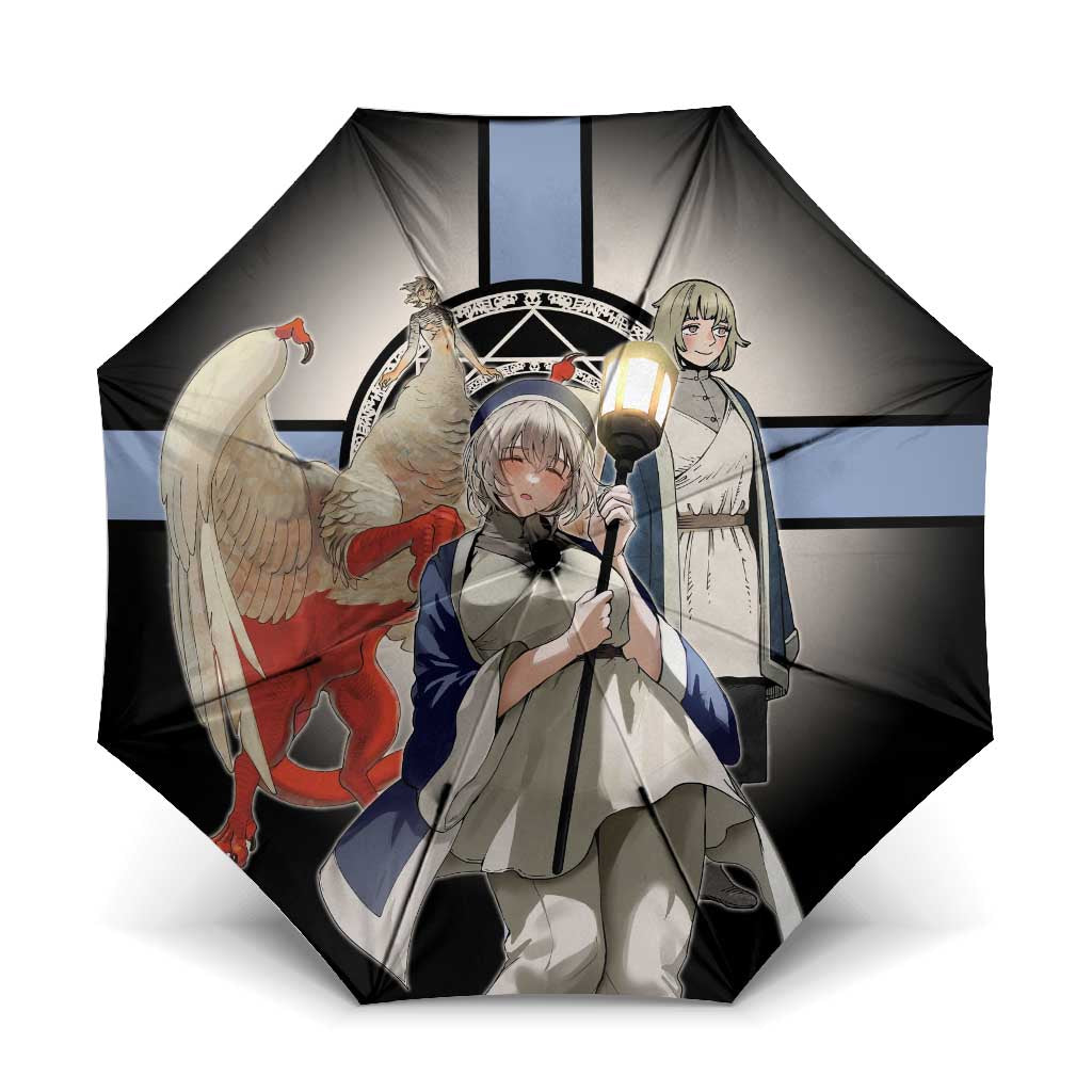 Falin Touden Lightbearer Umbrella Fantasy Anime Illustration Style