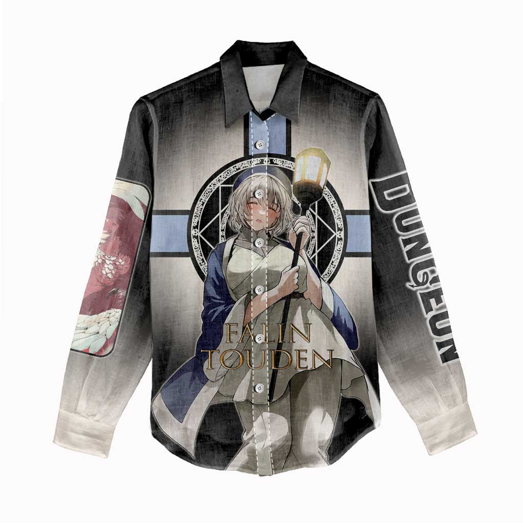 Falin Touden Lightbearer Women Casual Shirt Fantasy Anime Illustration Style