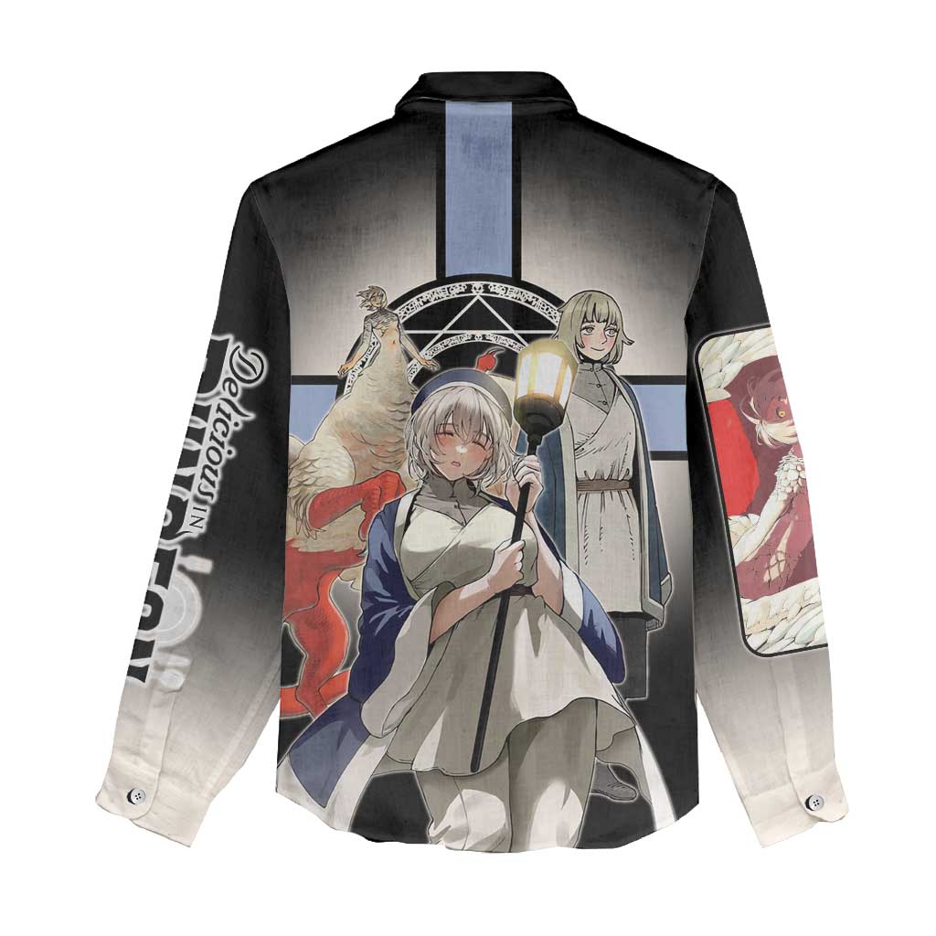 Falin Touden Lightbearer Women Casual Shirt Fantasy Anime Illustration Style