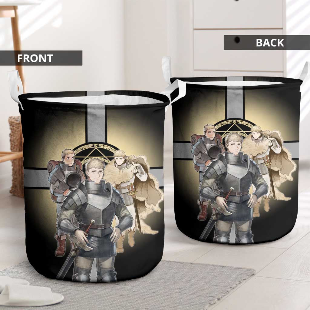 Laios Touden Dungeon Knight Laundry Basket Fantasy Anime Illustration Style