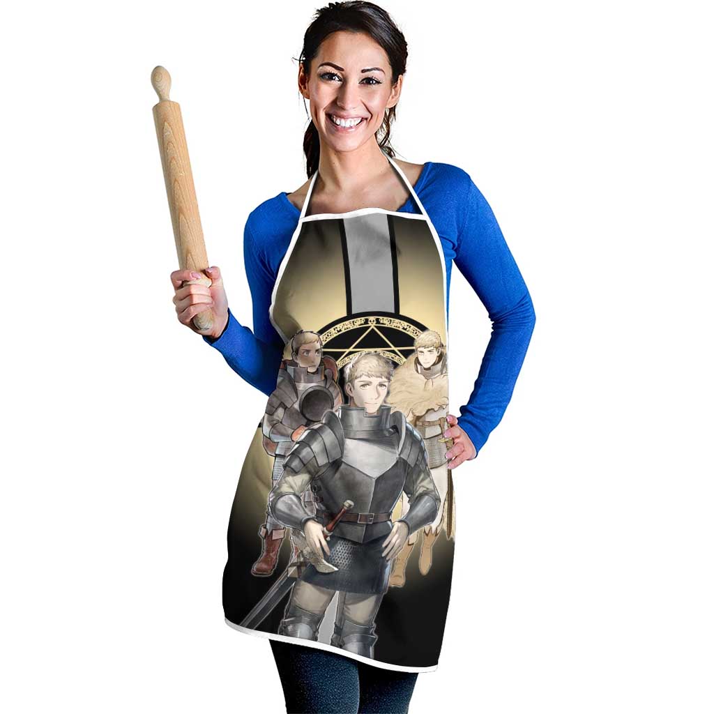 Laios Touden Dungeon Knight Apron Fantasy Anime Illustration Style