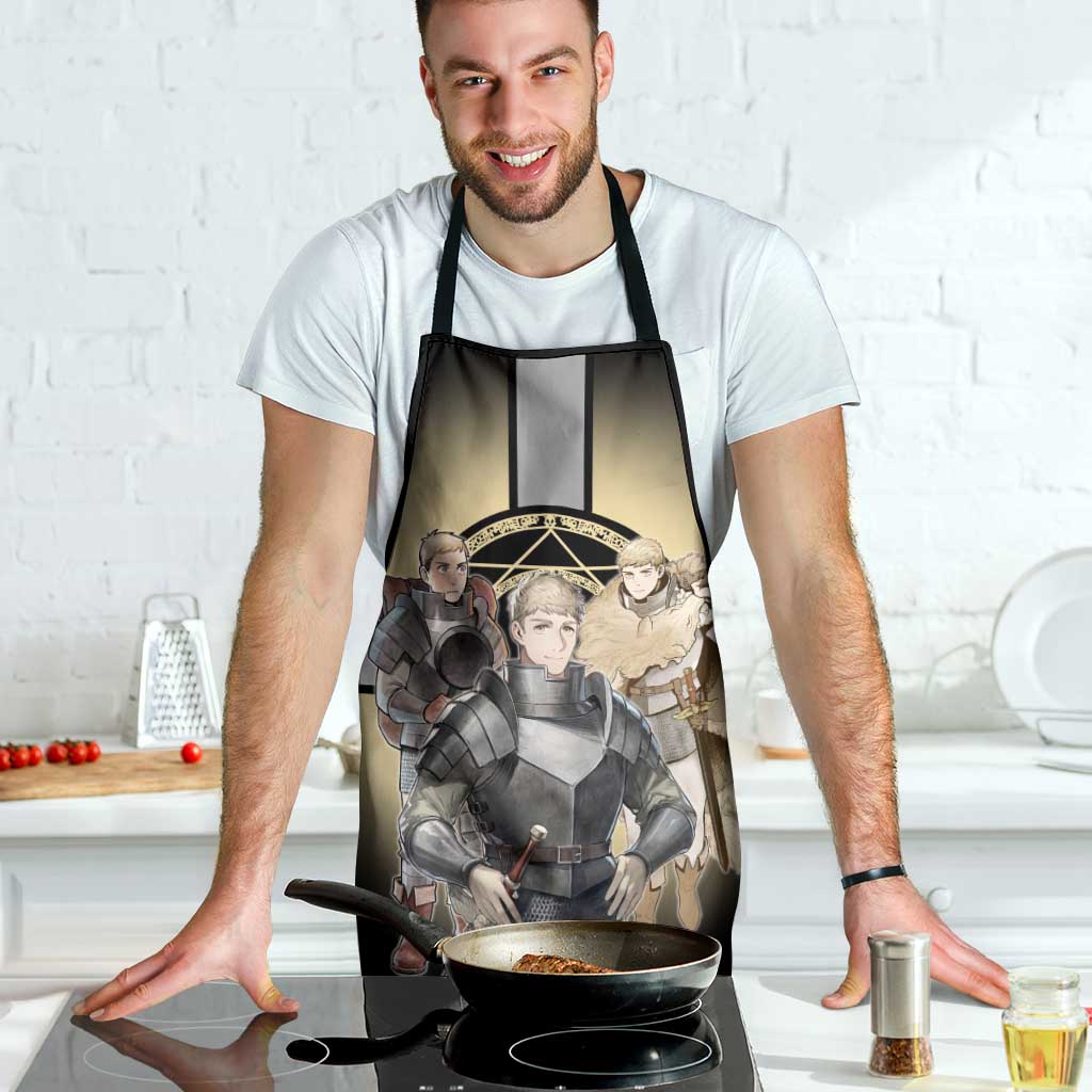 Laios Touden Dungeon Knight Apron Fantasy Anime Illustration Style