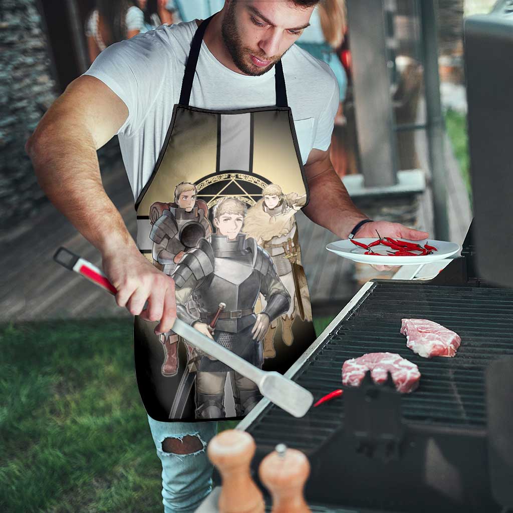 Laios Touden Dungeon Knight Apron Fantasy Anime Illustration Style