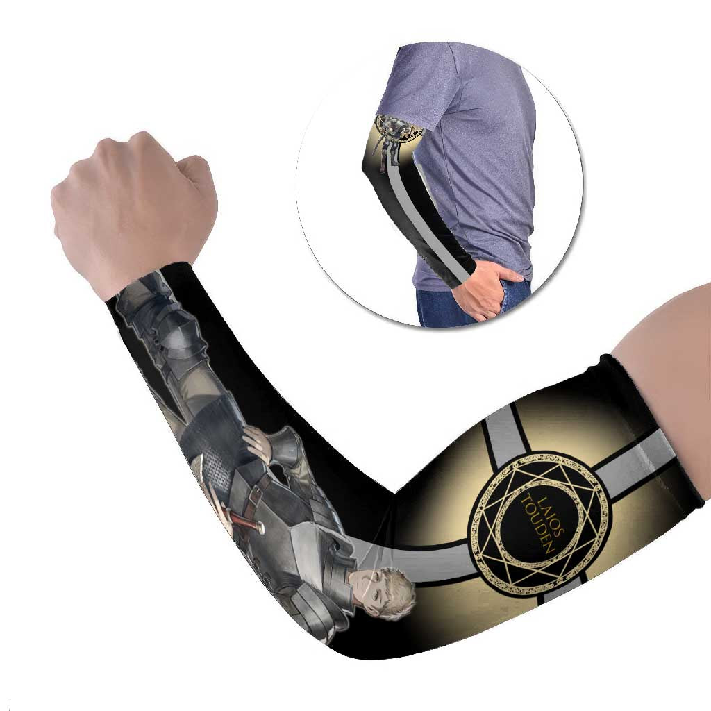 Laios Touden Dungeon Knight Arm Sleeves Fantasy Anime Illustration Style
