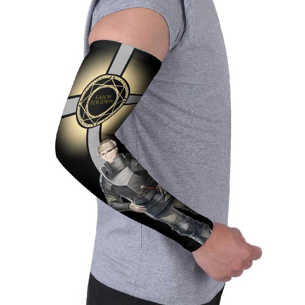 Laios Touden Dungeon Knight Arm Sleeves Fantasy Anime Illustration Style