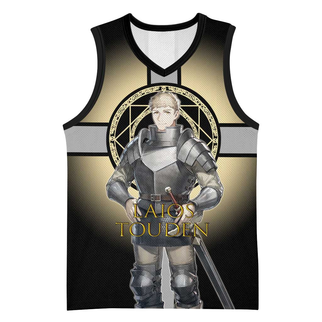 Laios Touden Dungeon Knight Basketball Jersey Fantasy Anime Illustration Style