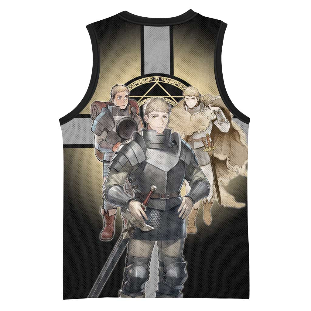 Laios Touden Dungeon Knight Basketball Jersey Fantasy Anime Illustration Style