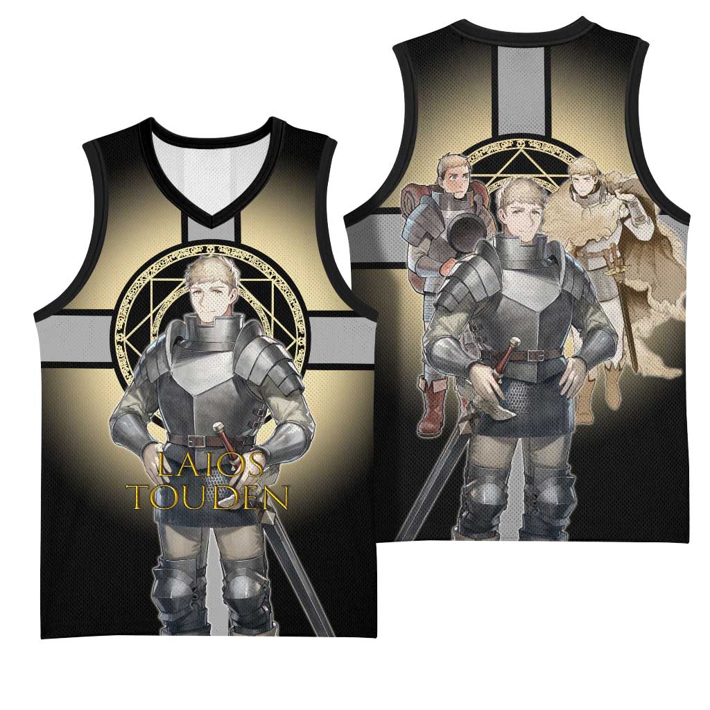 Laios Touden Dungeon Knight Basketball Jersey Fantasy Anime Illustration Style