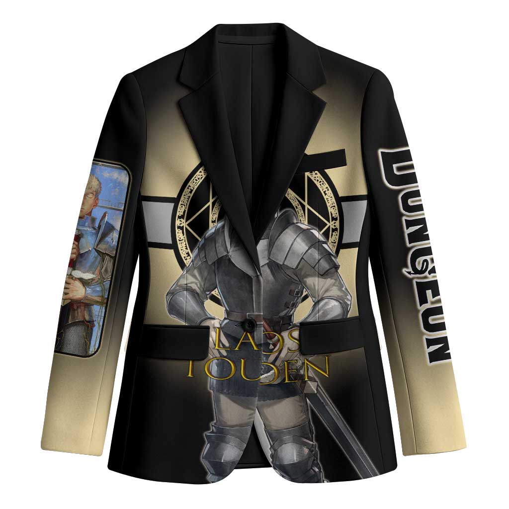 Laios Touden Dungeon Knight Blazer Fantasy Anime Illustration Style