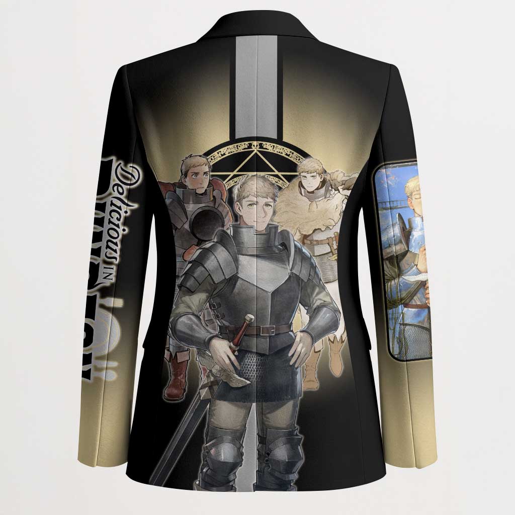 Laios Touden Dungeon Knight Blazer Fantasy Anime Illustration Style