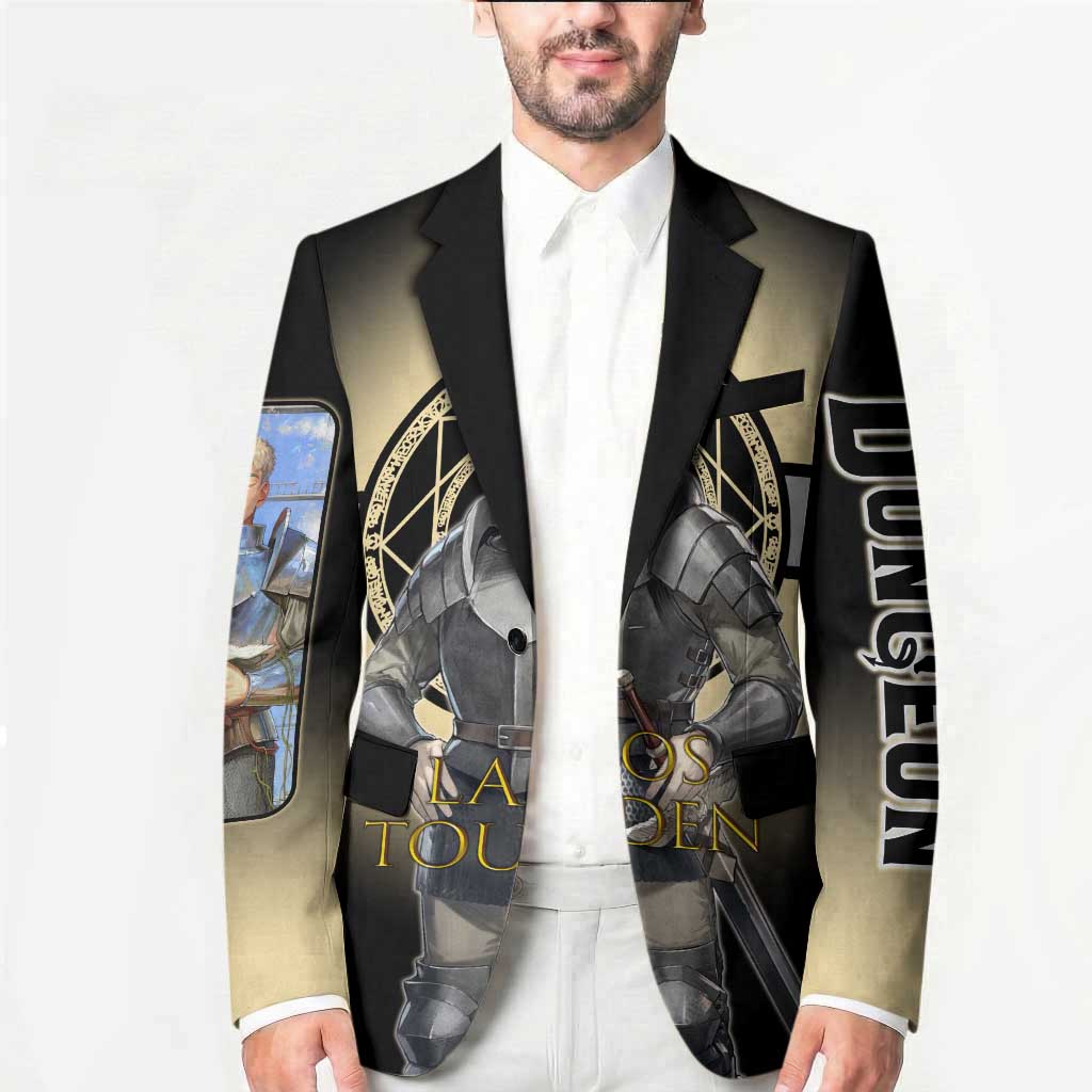 Laios Touden Dungeon Knight Blazer Fantasy Anime Illustration Style