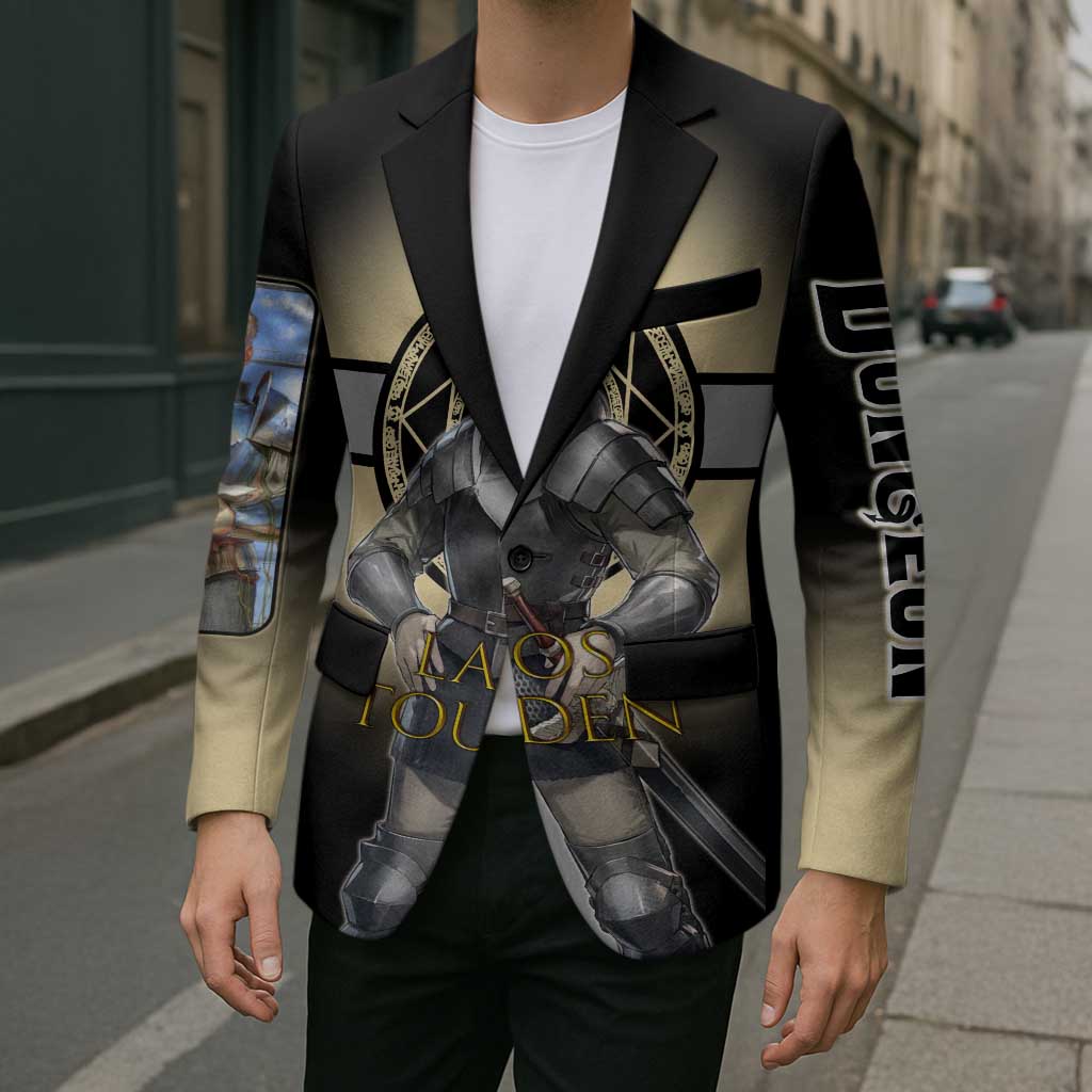 Laios Touden Dungeon Knight Blazer Fantasy Anime Illustration Style