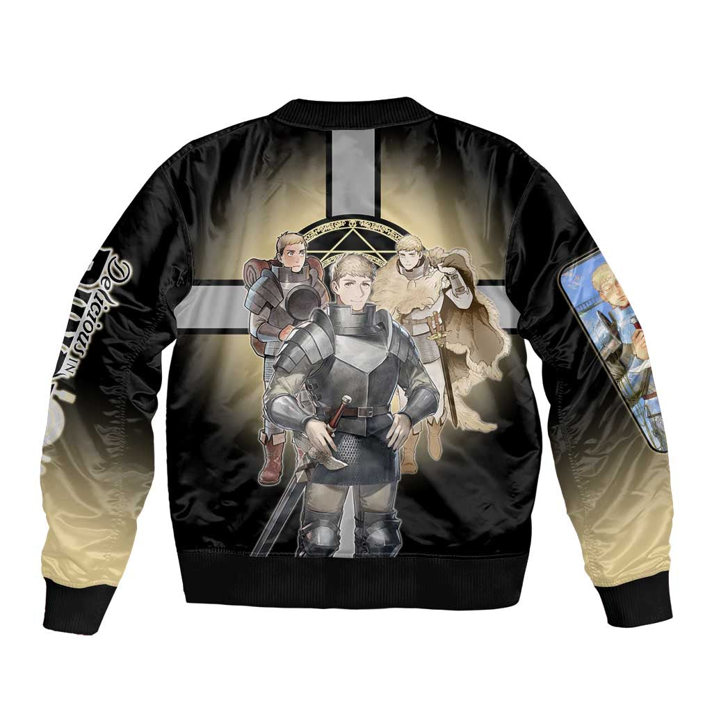 Laios Touden Dungeon Knight Bomber Jacket Fantasy Anime Illustration Style