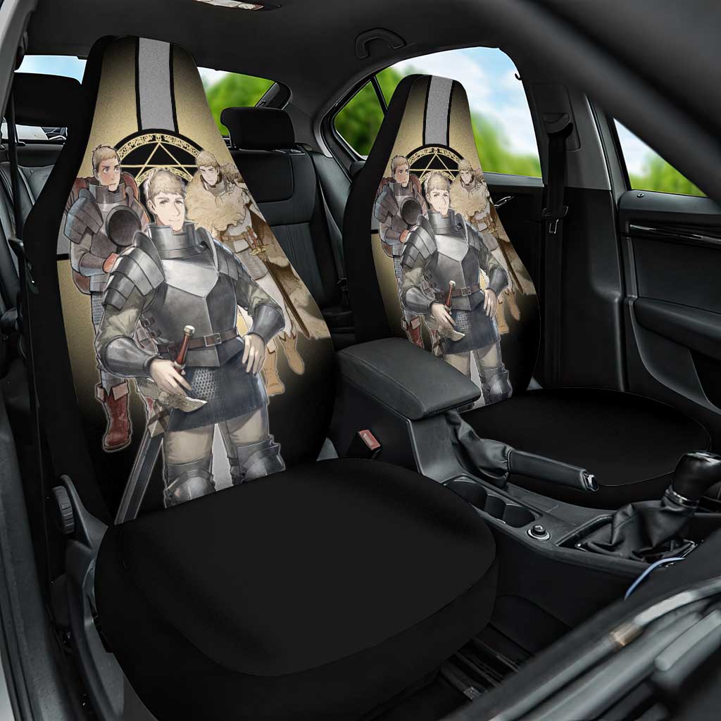 Laios Touden Dungeon Knight Car Seat Cover Fantasy Anime Illustration Style