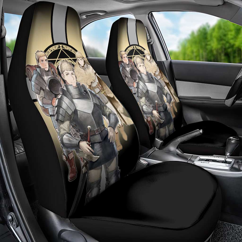 Laios Touden Dungeon Knight Car Seat Cover Fantasy Anime Illustration Style