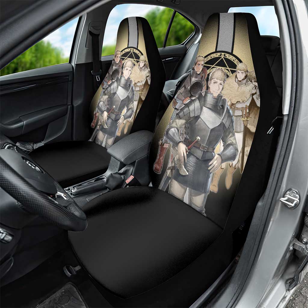 Laios Touden Dungeon Knight Car Seat Cover Fantasy Anime Illustration Style