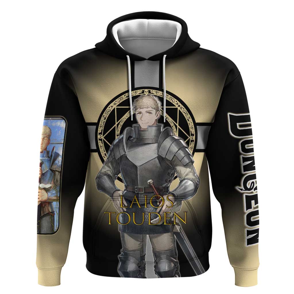 Laios Touden Dungeon Knight Hoodie Fantasy Anime Illustration Style