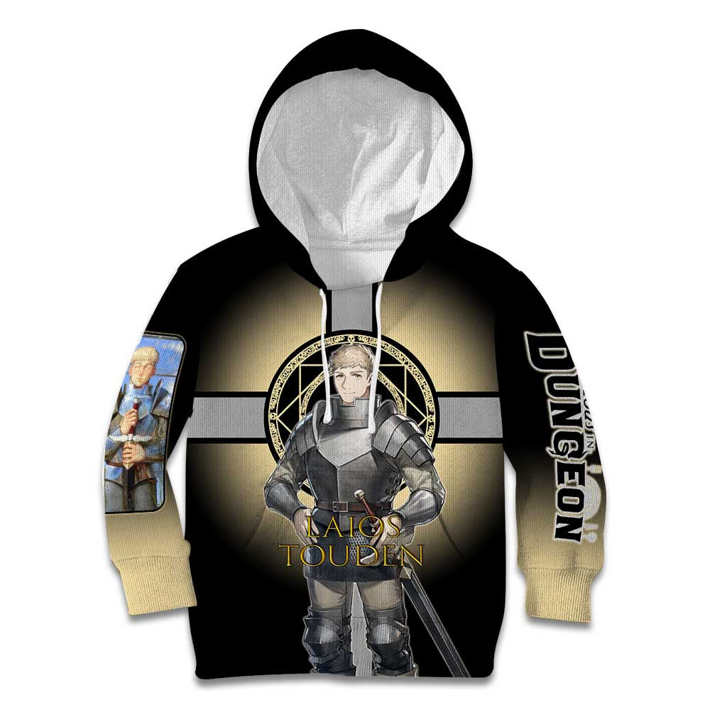 Laios Touden Dungeon Knight Kid Hoodie Fantasy Anime Illustration Style
