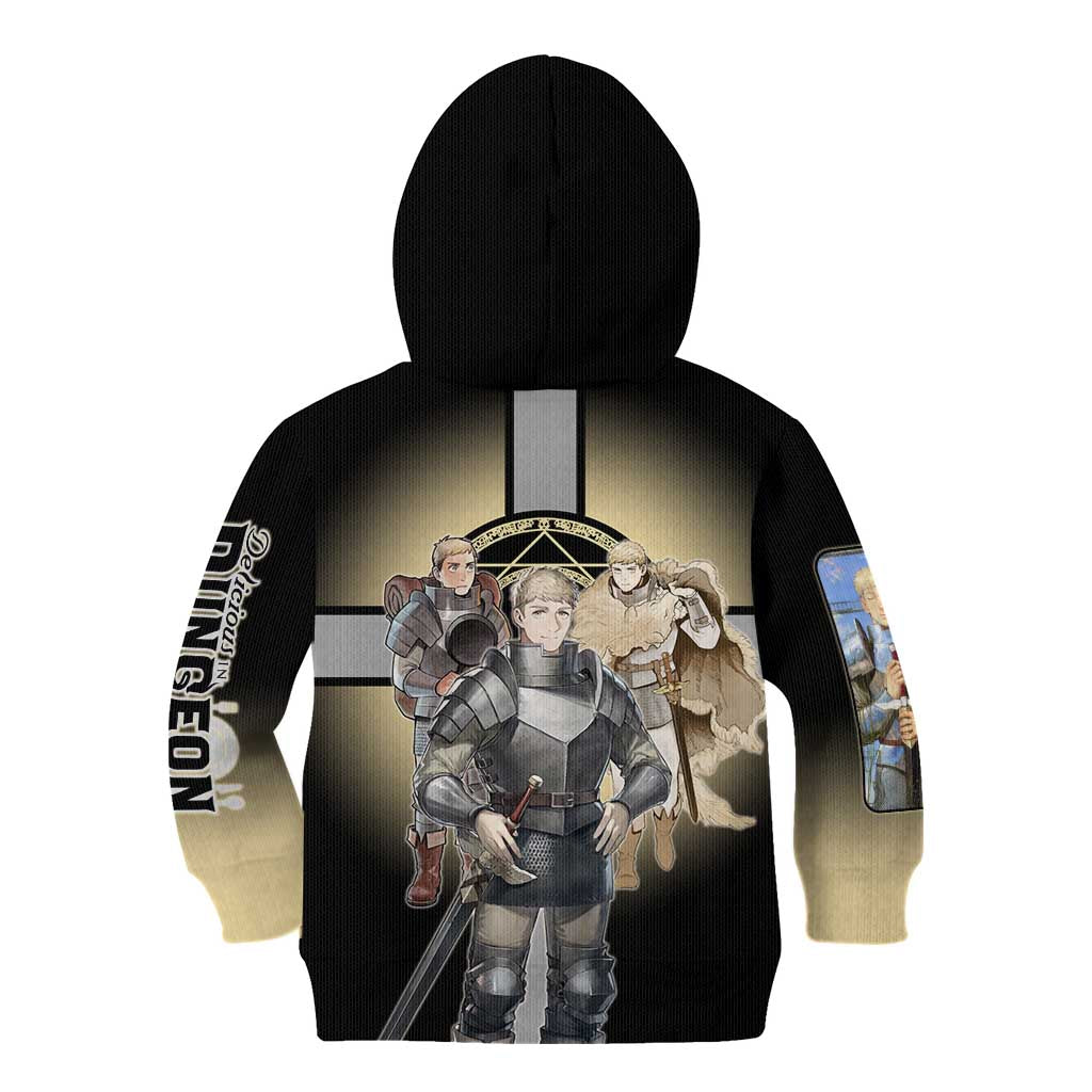Laios Touden Dungeon Knight Kid Hoodie Fantasy Anime Illustration Style