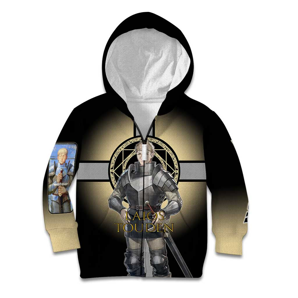 Laios Touden Dungeon Knight Kid Hoodie Fantasy Anime Illustration Style
