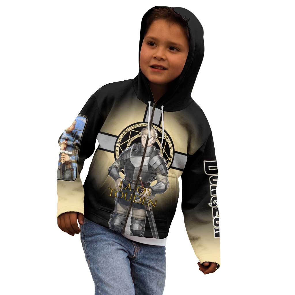 Laios Touden Dungeon Knight Kid Hoodie Fantasy Anime Illustration Style