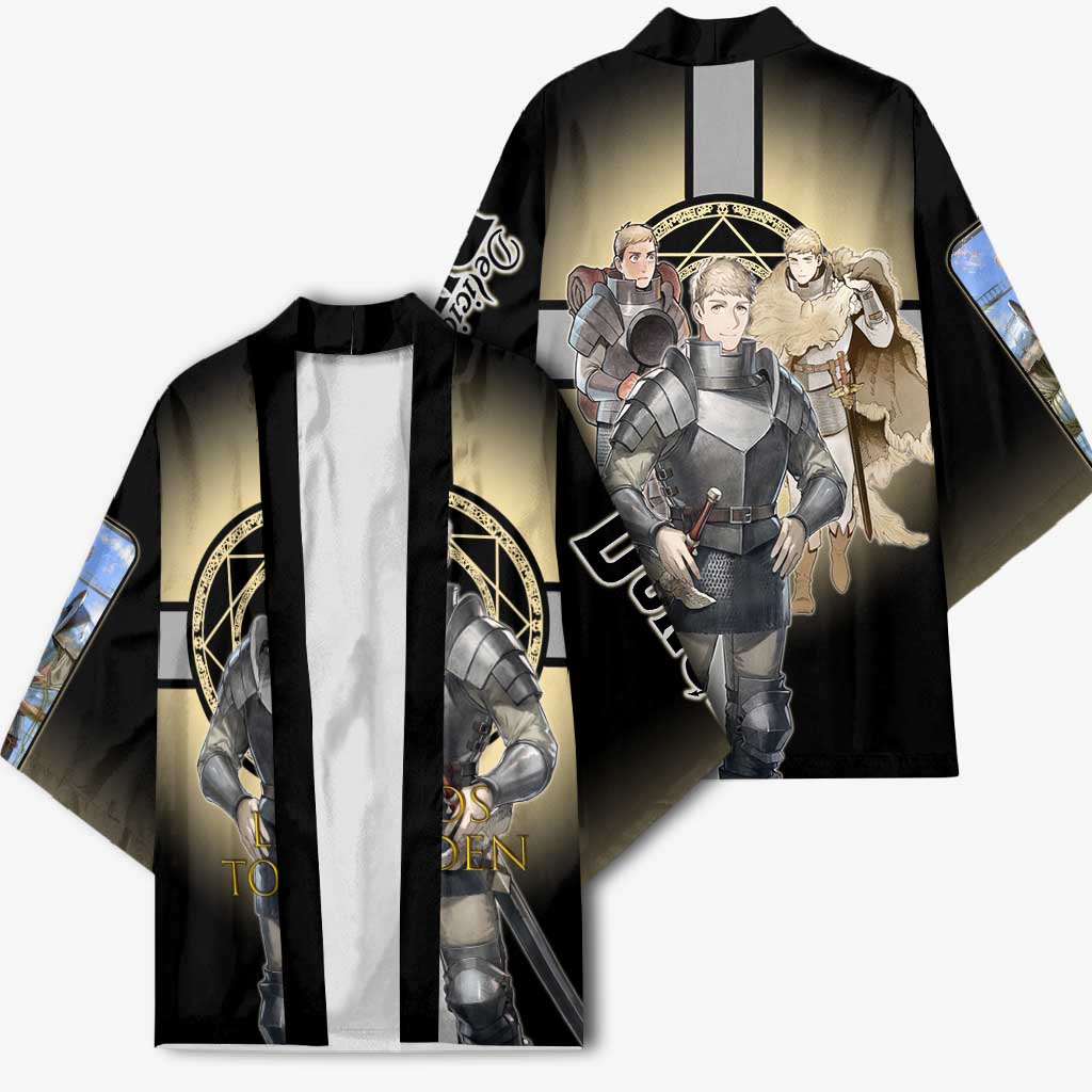 Laios Touden Dungeon Knight Kimono Fantasy Anime Illustration Style