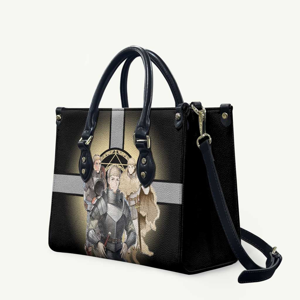 Laios Touden Dungeon Knight Leather Bag Fantasy Anime Illustration Style