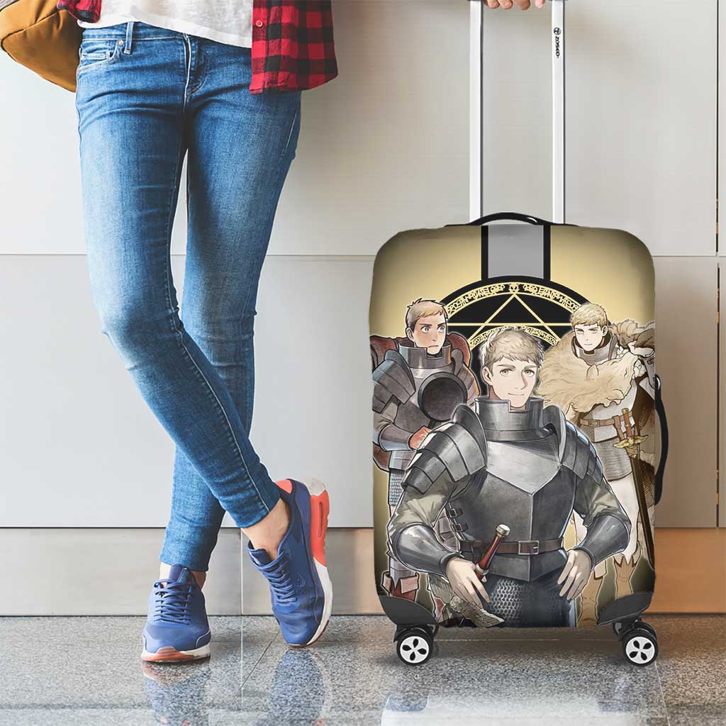 Laios Touden Dungeon Knight Luggage Cover Fantasy Anime Illustration Style