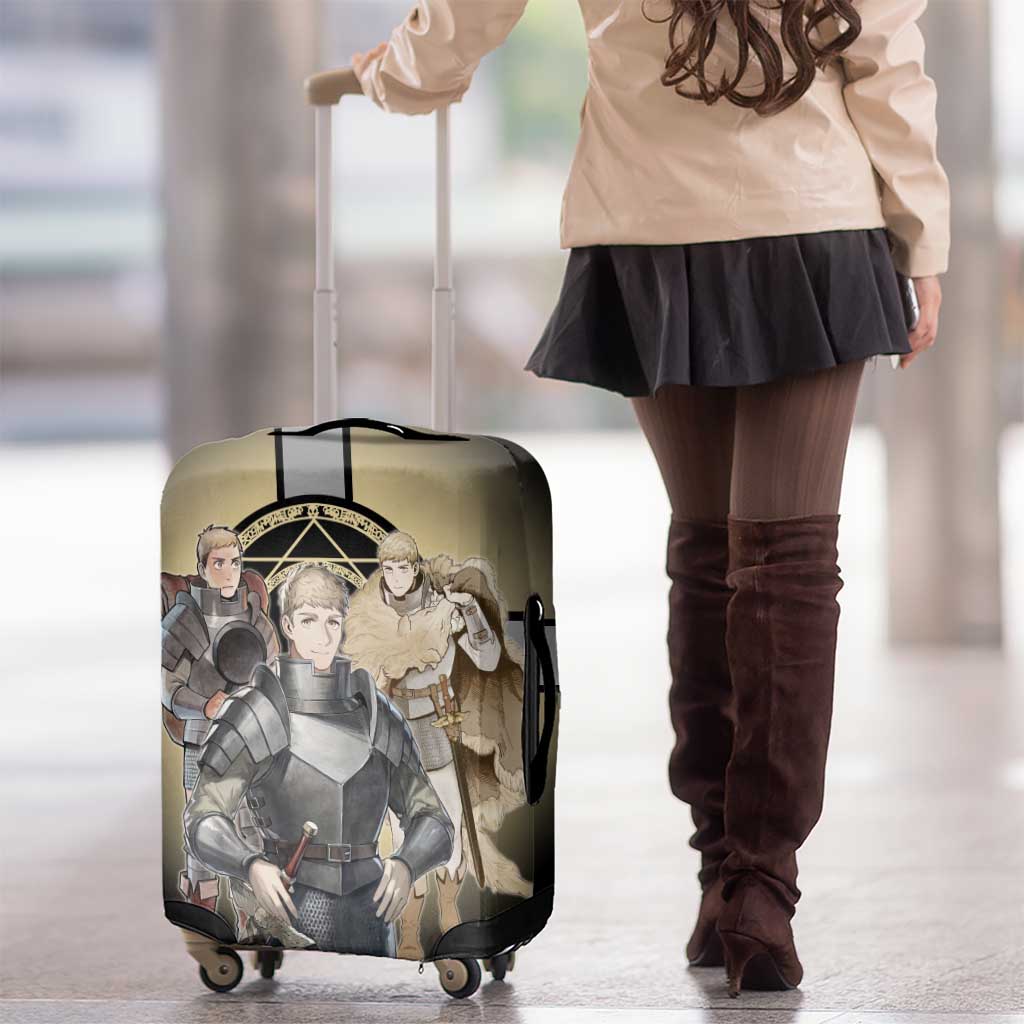 Laios Touden Dungeon Knight Luggage Cover Fantasy Anime Illustration Style