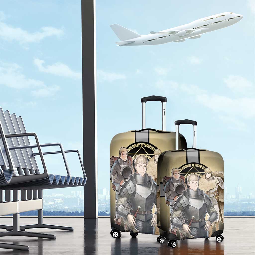 Laios Touden Dungeon Knight Luggage Cover Fantasy Anime Illustration Style